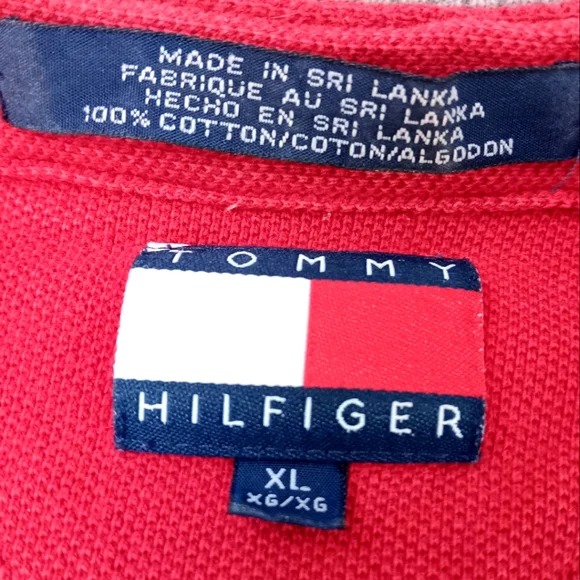 Tommy Hilfiger Gray Polo Shirt | EUC| Ribbed Collar - Picture 3 of 14